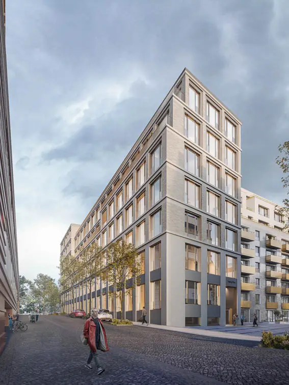 Visualisierung: Perspektive von Nordwest Visualisierung: Perspektive von Nordwest