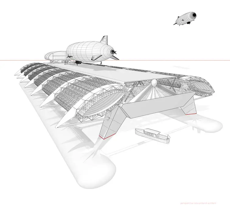 Perspektive backbord-achtern Perspektive backbord-achtern