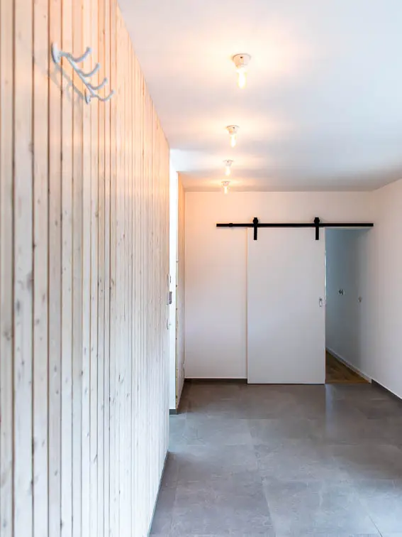 Bauzeitliche und moderne Elemente verbinden sich Bauzeitliche und moderne Elemente verbinden sich