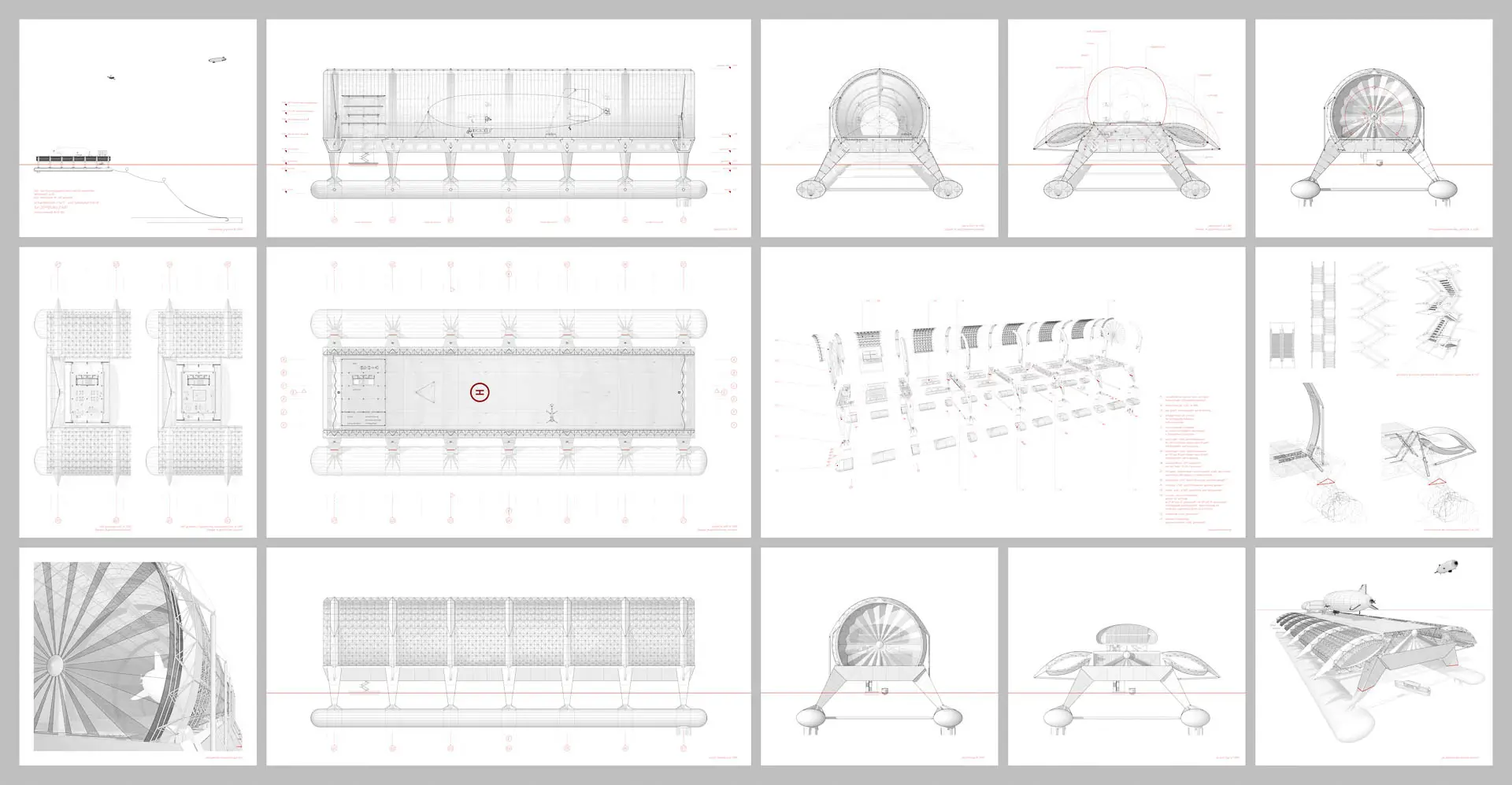 Die ursprüngliche Präsentationsanordnung erleichtert die Zuordnung der Teilzeichnungen Die ursprüngliche Präsentationsanordnung erleichtert die Zuordnung der Teilzeichnungen