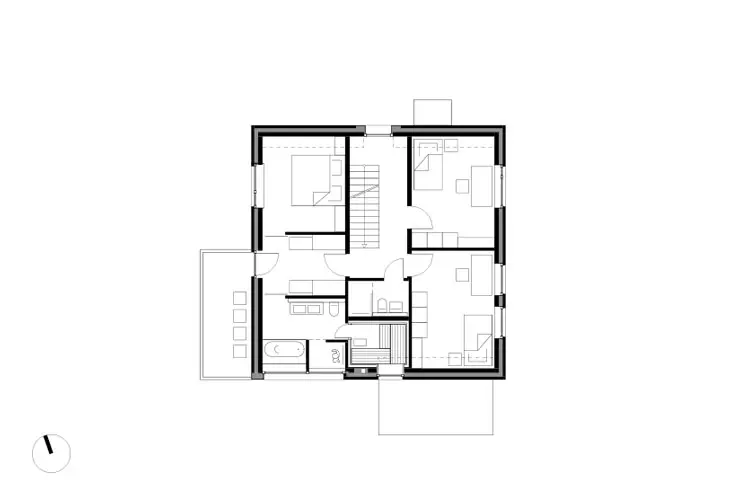 Grundriss 1. Obergeschoss