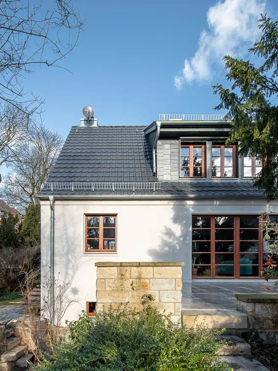 Die Kinder nehmen selbst&auml;ndig die Treppe zur Schlafempore